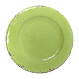 Gianna's Home 12 Piece Rustic Farmhouse Melamine Dinnerware Set, Service for 4 (Green) - Gianna's Home
