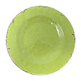 Gianna's Home 12 Piece Rustic Farmhouse Melamine Dinnerware Set, Service for 4 (Green) - Gianna's Home