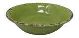 Gianna's Home 12 Piece Rustic Farmhouse Melamine Dinnerware Set, Service for 4 (Green) - Gianna's Home