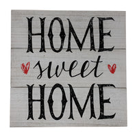 Gianna's Home Rustic Farmhouse Distressed Wood Plank Board Sign (Home Sweet Home) - Gianna's Home